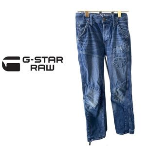GSTAR RAW Vintage Carpenter Patchwork Jeans | Straight Leg | 29/32